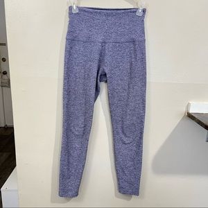 BEYOND YOGA Spacedye Caught In The Midi High Waisted Legging Purple Size XS